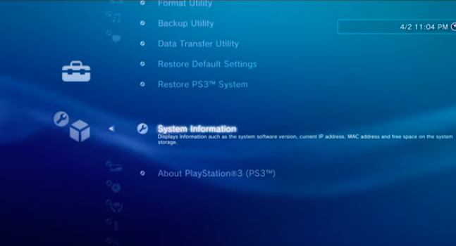 current ps3 firmware